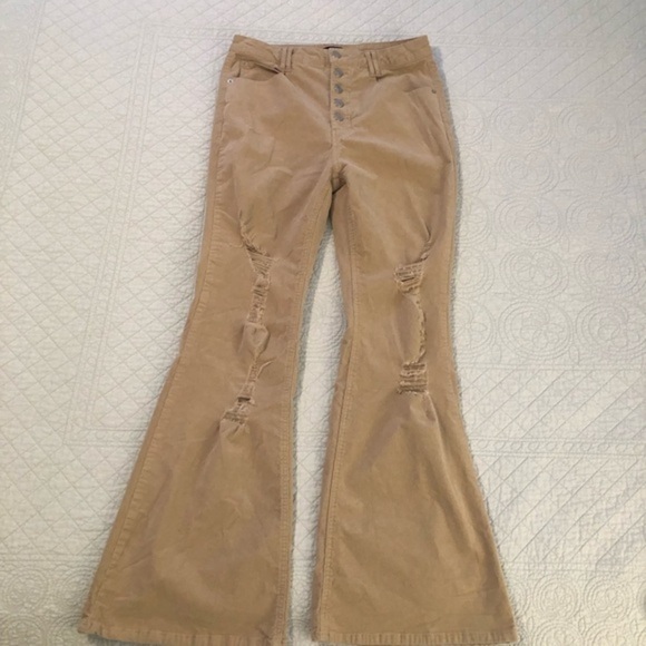 Forever 21 Pants - Bell bottom corduroy jeans pants. Women’s size 30 X 31.